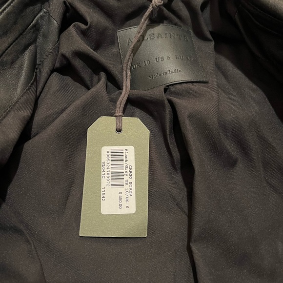 Allsaints womens cargo jacket NWT FLAWED - Picture 5 of 6
